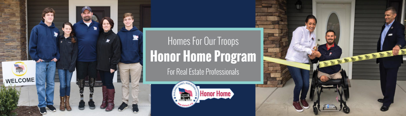 Homes For Our Troops - Honor Home Program for Realtors