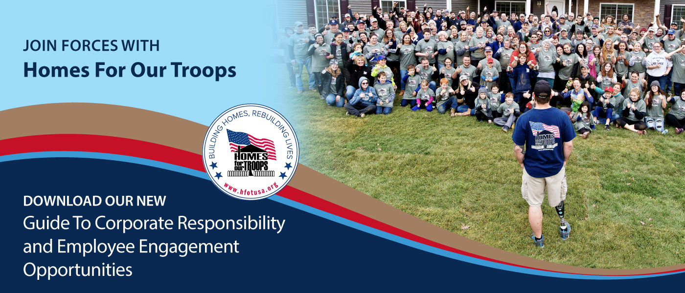 Homes For Our Troops Corporate Giving