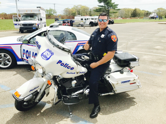 injured veteran Matias Ferreira becomes police officer