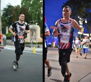 injured veteran running in 5k