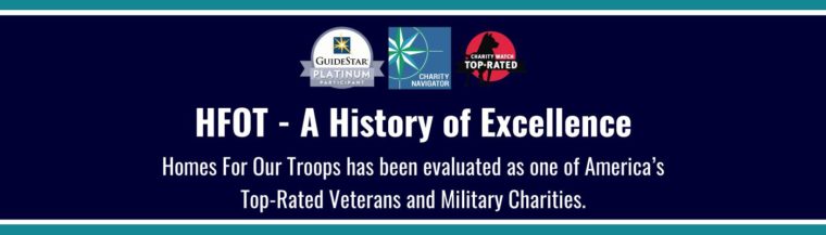 Homes For Our Troops Rated Best Veteran Charity