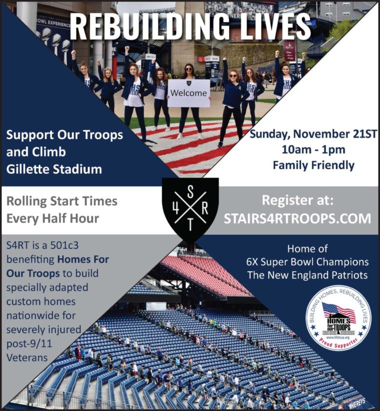 Foxborough, MA - Stairs 4 R Troops @ Gillette Stadium | Foxborough | Massachusetts | United States