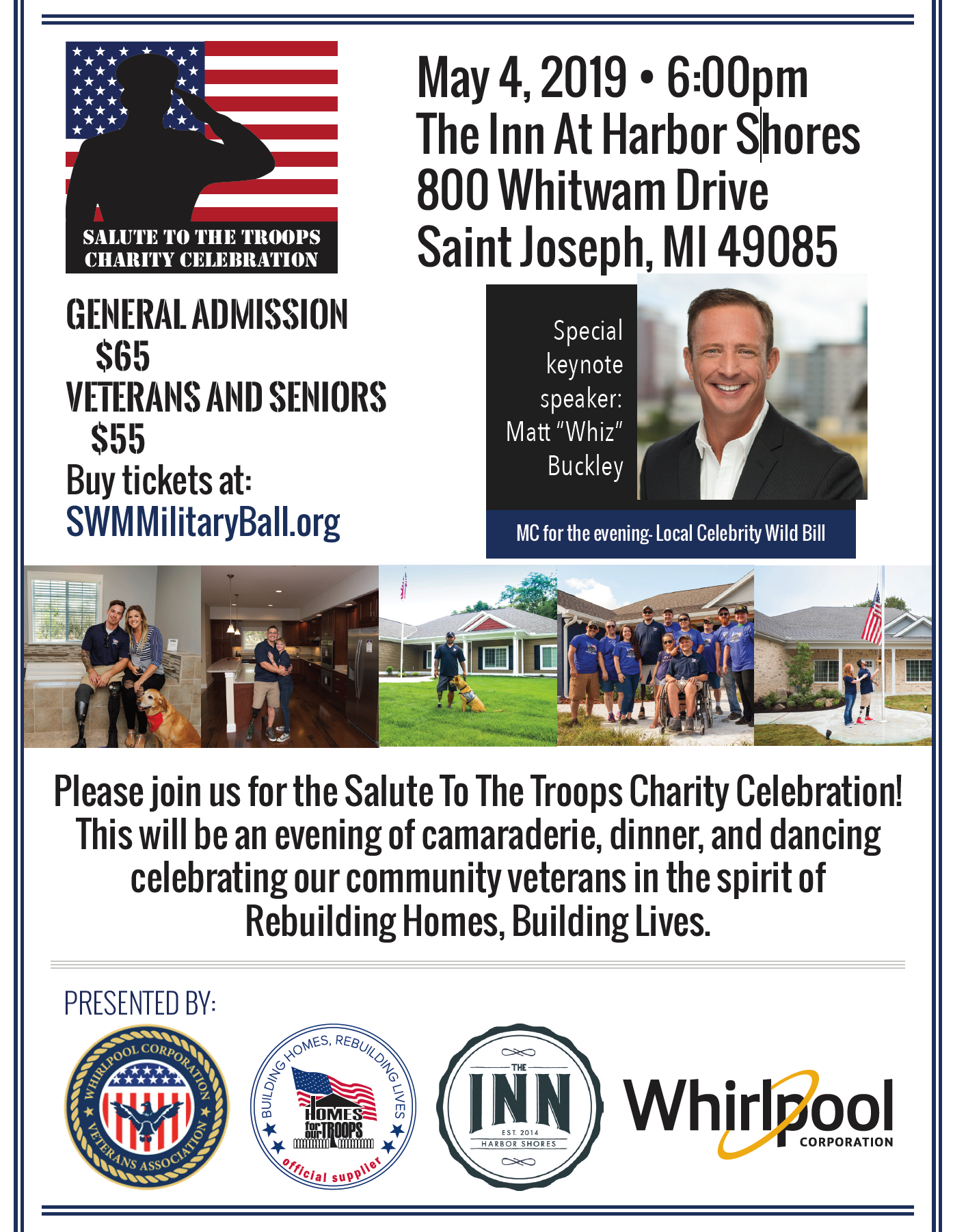 Whirlpool Salute To The Troops Military Ball @ The Inn At Harbor Shores | Saint Joseph | Michigan | United States