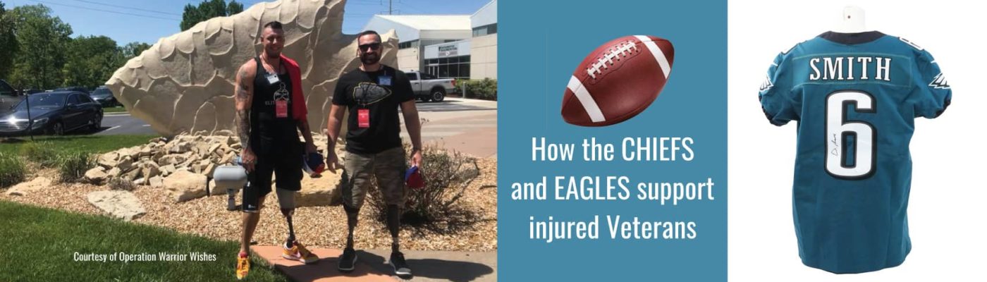 How the Philadelphia Eagles and Kansas City Chiefs support