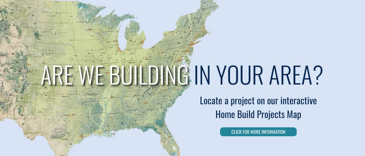 Homes For Our Troops Build Location Map