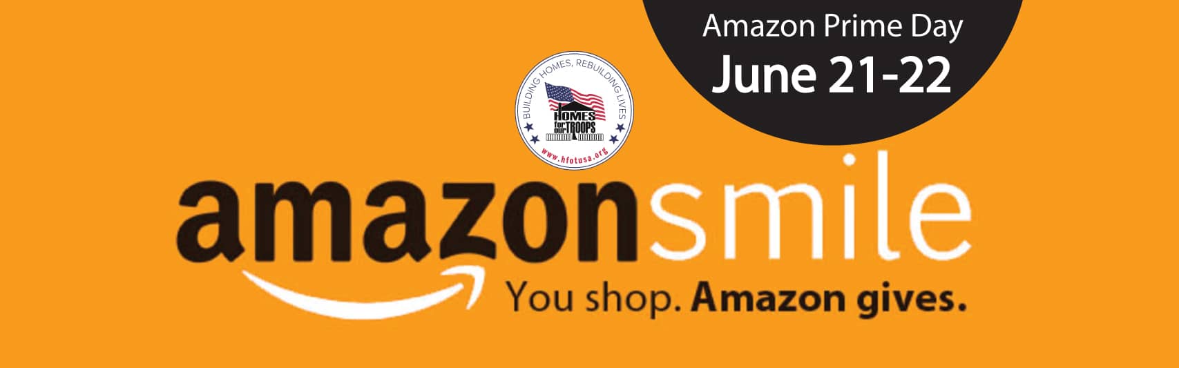 Support HFOT on Amazom Prime Day