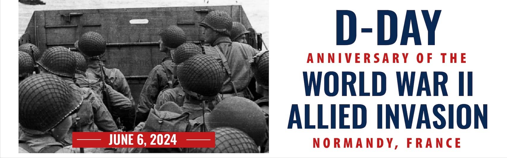 D-Day Anniversary, June 6, 2024
